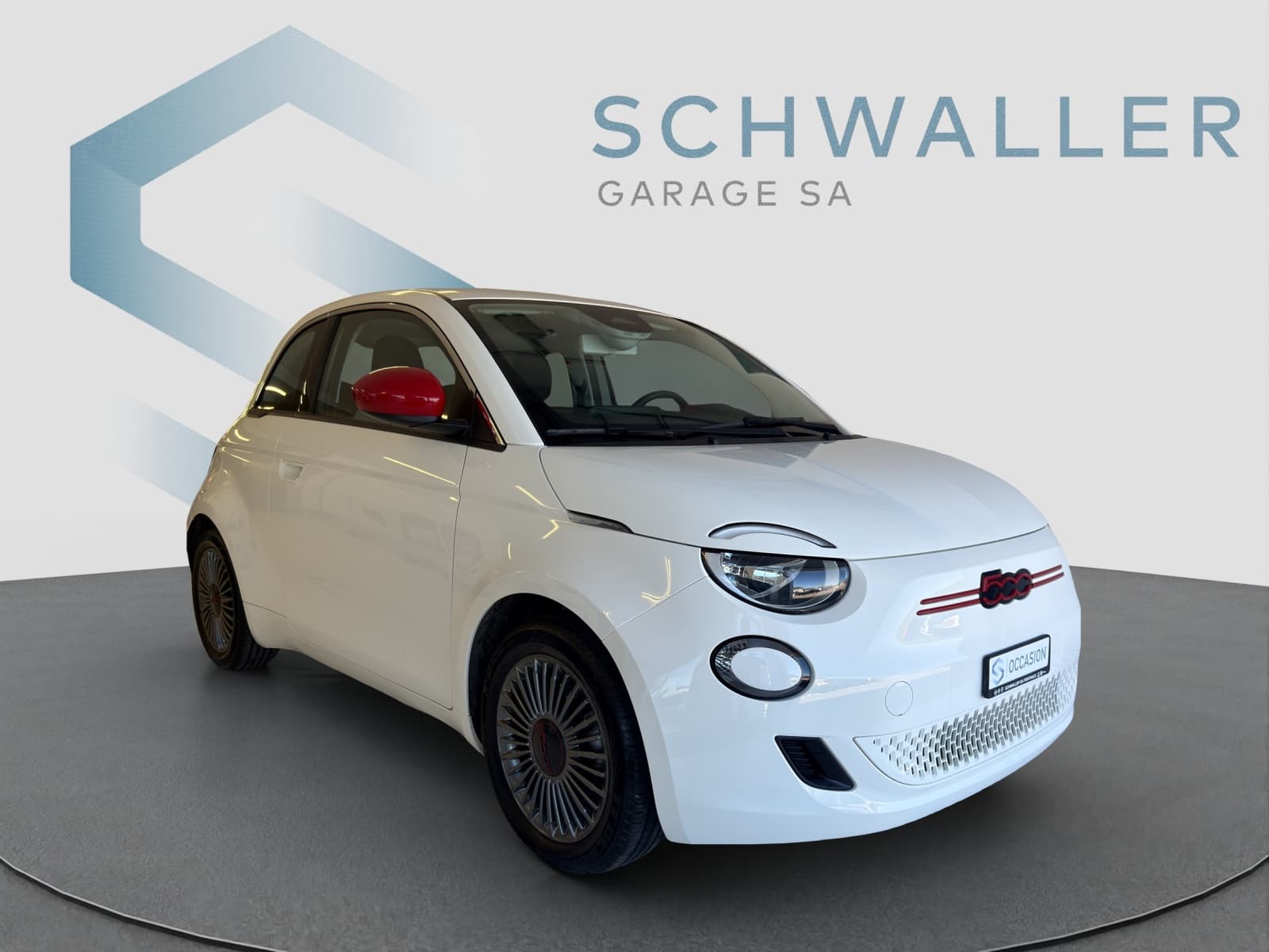 FIAT 500 500e Red